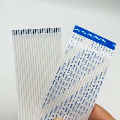 2.54mm 20 pin FFC câble plat personnalisé Awm 20624 80c 60v Vw-1 10pin 20pin 30pin FFC câble FPC