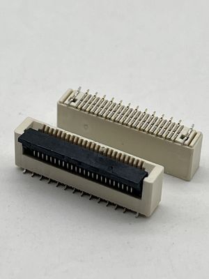 Fpc connecteur flip contact de fond de contact zf type smd fpc ffc connecteur de prise 0,5 pitch